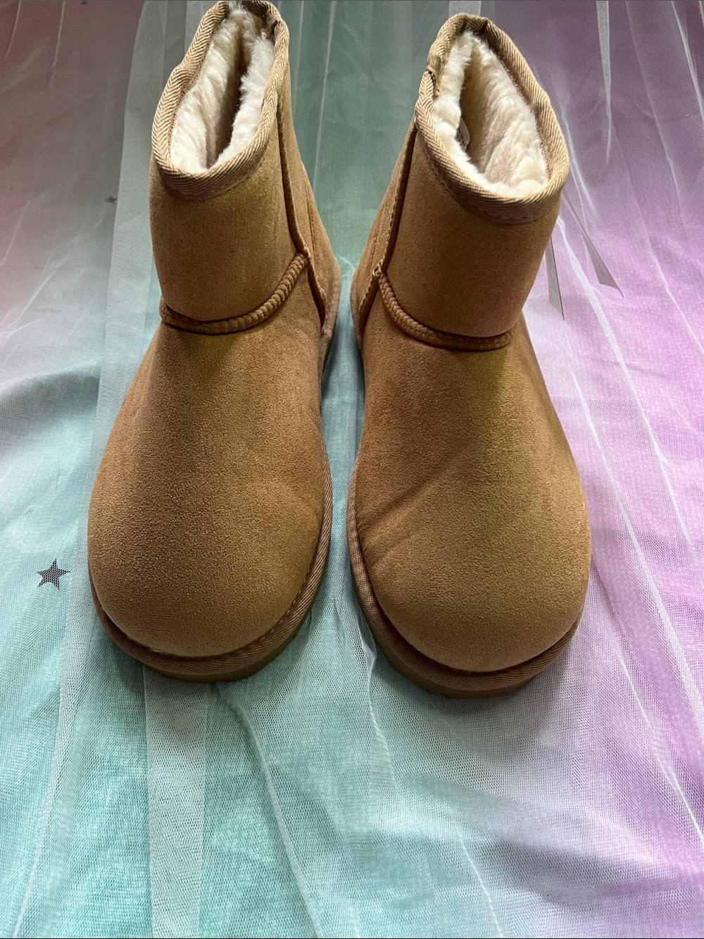 Women's Cozy Shearling-Lined Slipper Boots - Chestnut